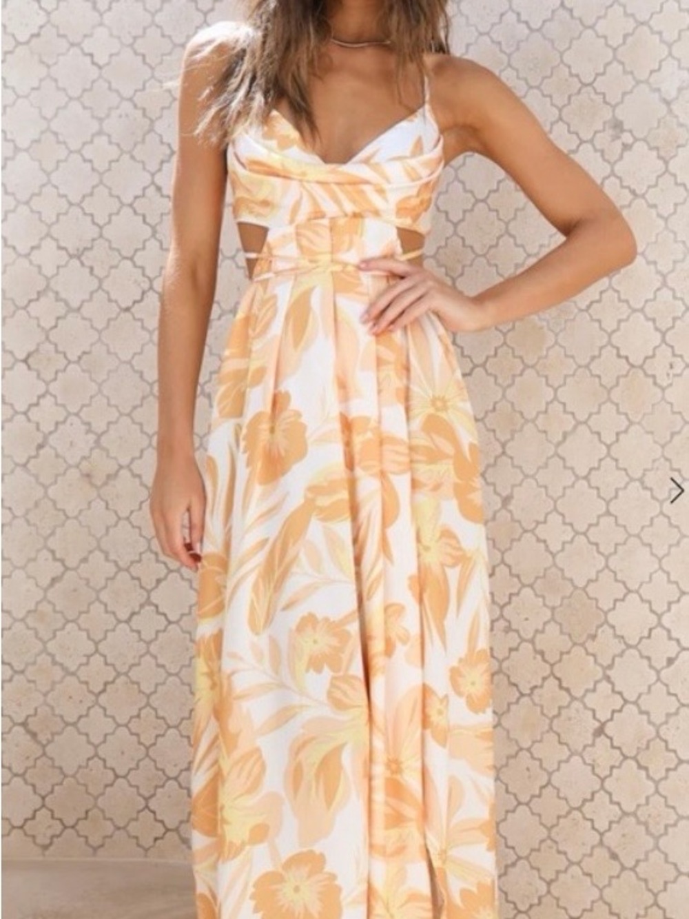 Hello Molly Blooming season maxi dress